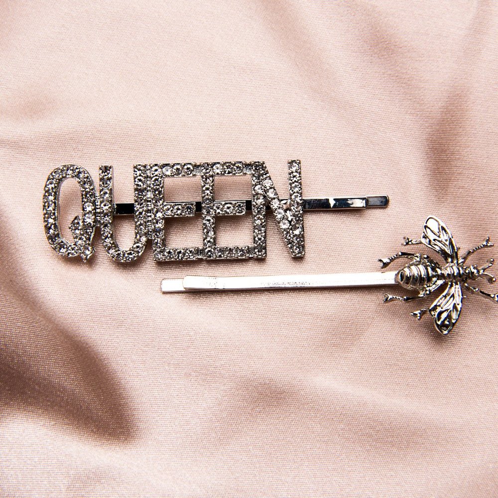 QUEEN + BEE HAIRCLIP